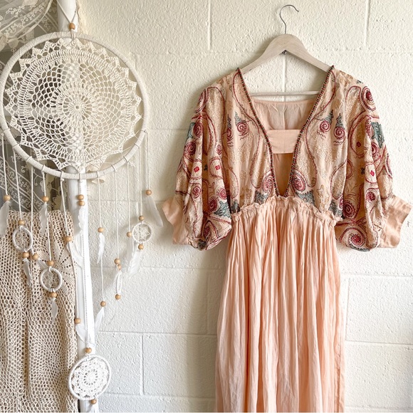 NWOT Free People Mesa Midi Dress - Picture 3 of 16
